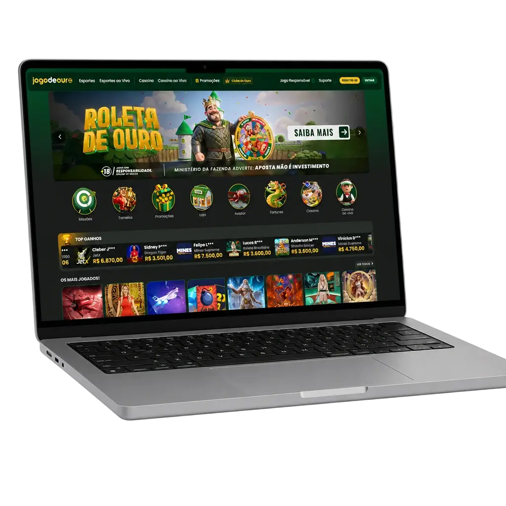 Jogo de Ouro Brazil plataforma de apostas e cassino online