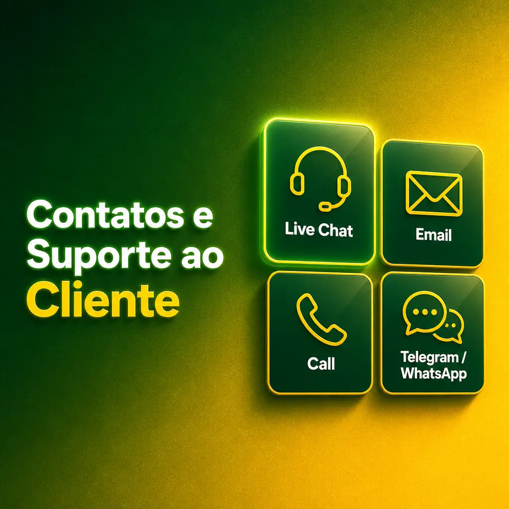 Suporte ao cliente do Jogo de Ouro