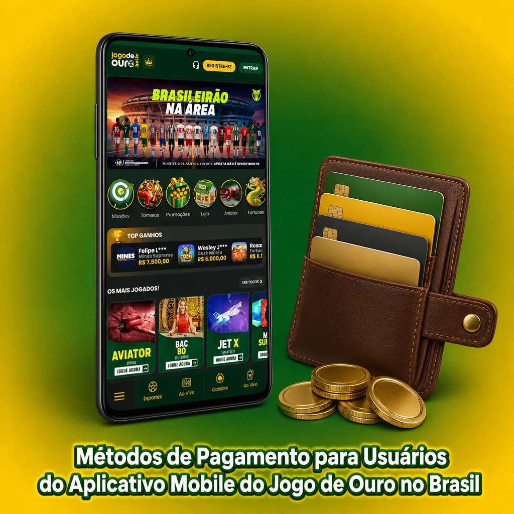 Tela de pagamento via PIX no aplicativo mobile do Jogo de Ouro
